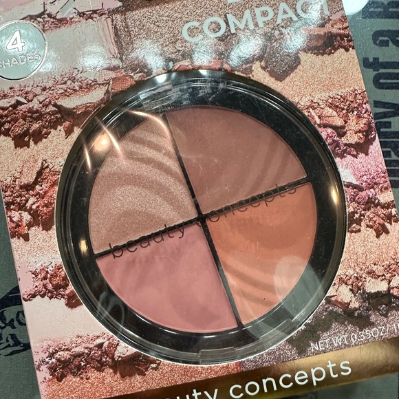 Beauty Concepts Blush Compact 4 Rosy Shades - Picture 1 of 5
